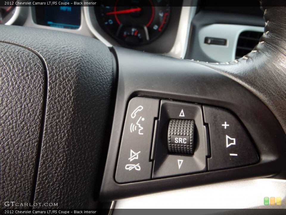 Black Interior Controls for the 2012 Chevrolet Camaro LT/RS Coupe #90270107