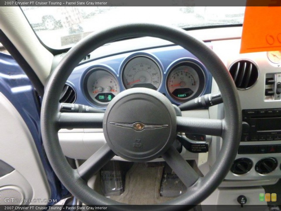 Pastel Slate Gray Interior Steering Wheel for the 2007 Chrysler PT Cruiser Touring #90270779