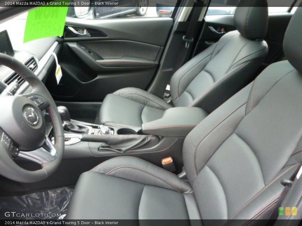 Black Interior Photo for the 2014 Mazda MAZDA3 s Grand Touring 5 Door #90271583