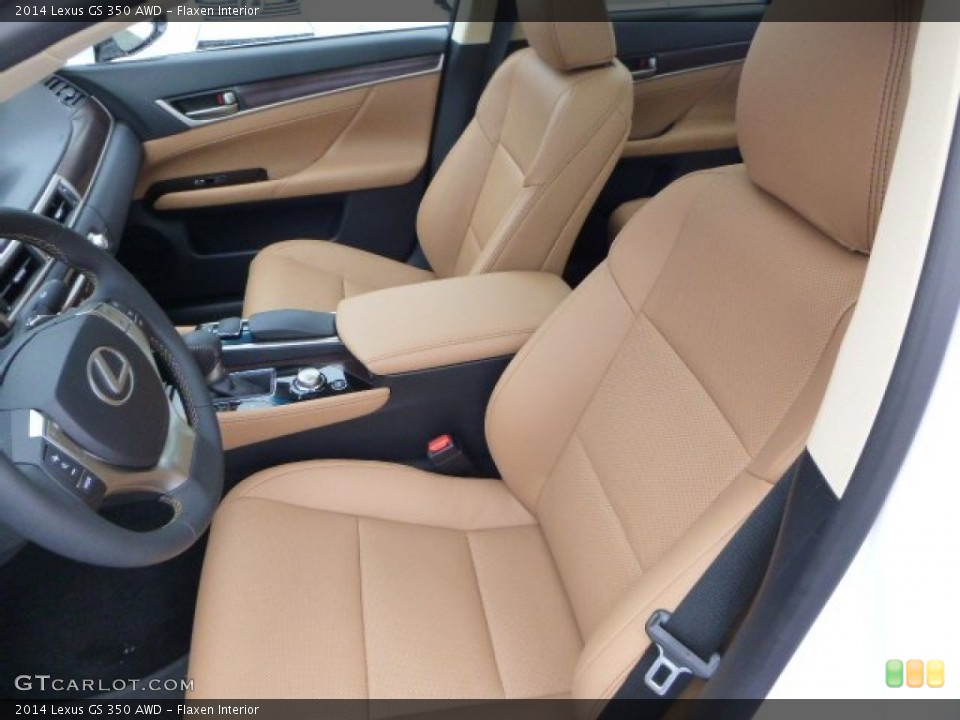 Flaxen Interior Front Seat for the 2014 Lexus GS 350 AWD #90273224