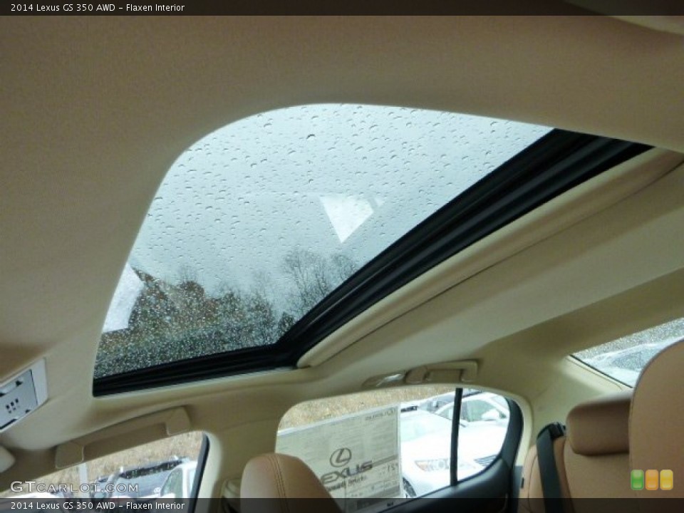 Flaxen Interior Sunroof for the 2014 Lexus GS 350 AWD #90273290