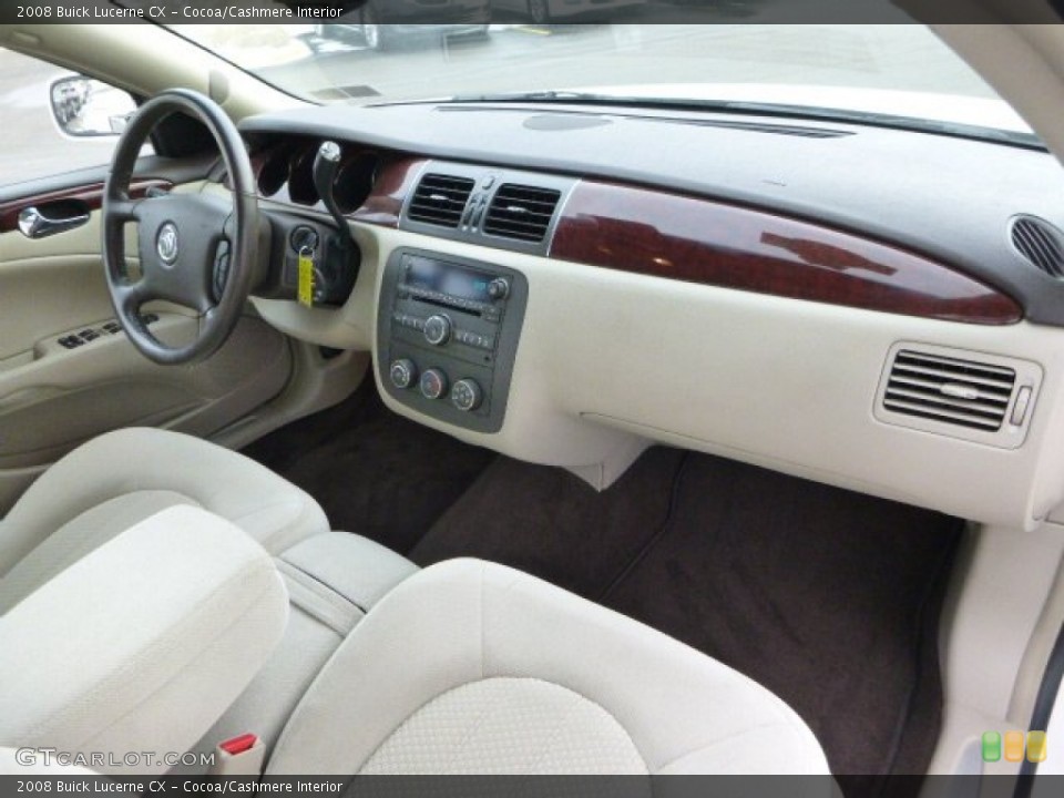 Cocoa/Cashmere Interior Dashboard for the 2008 Buick Lucerne CX #90273707