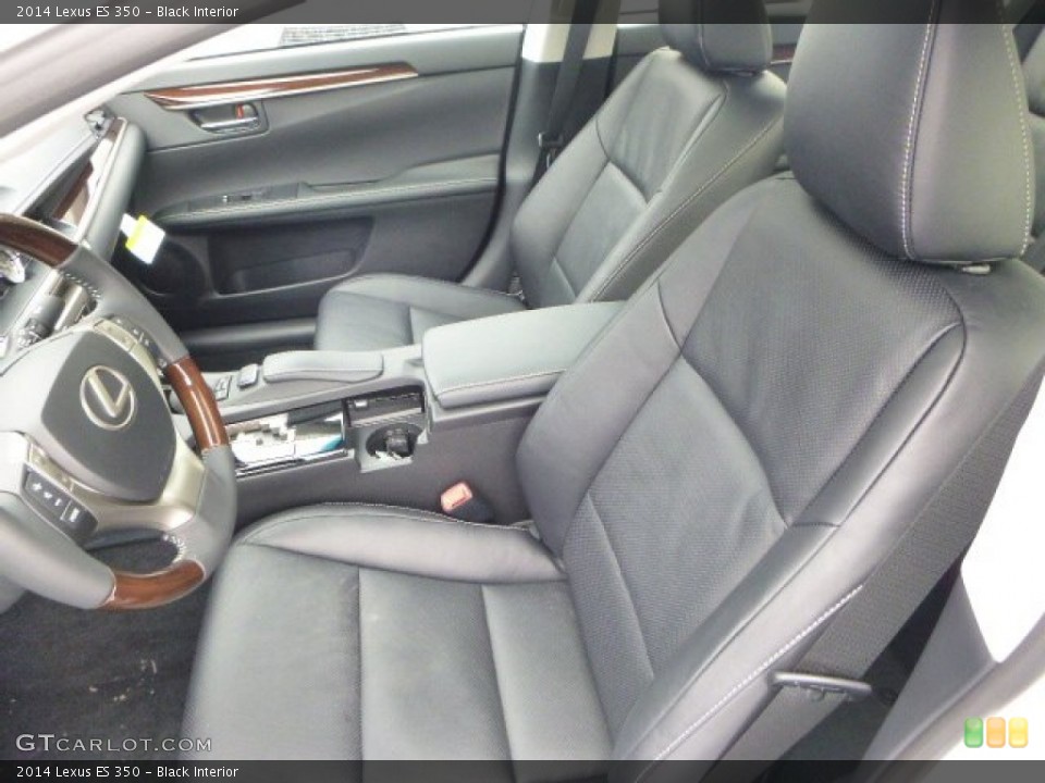 Black Interior Front Seat for the 2014 Lexus ES 350 #90273734