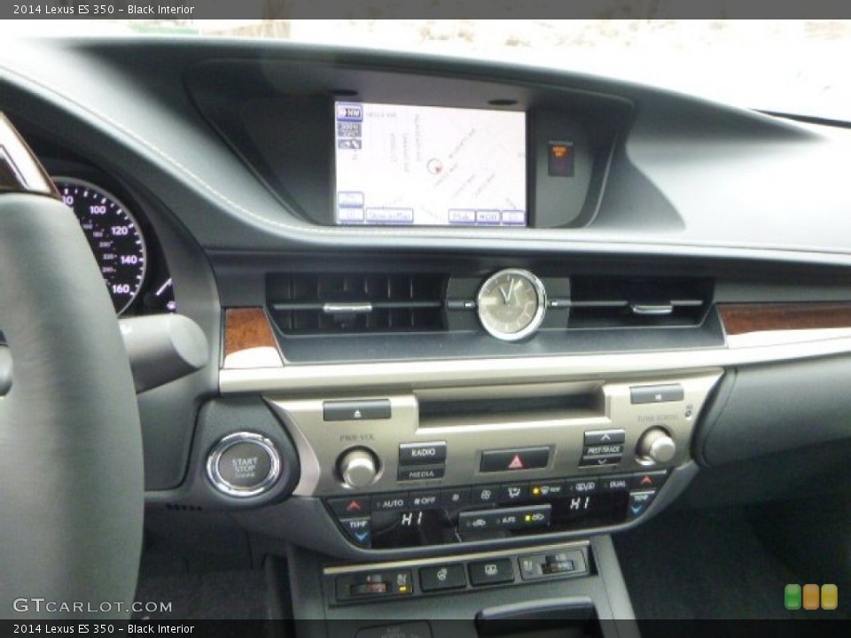 Black Interior Controls for the 2014 Lexus ES 350 #90273798