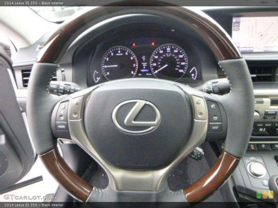 Black Interior Steering Wheel for the 2014 Lexus ES 350 #90273822