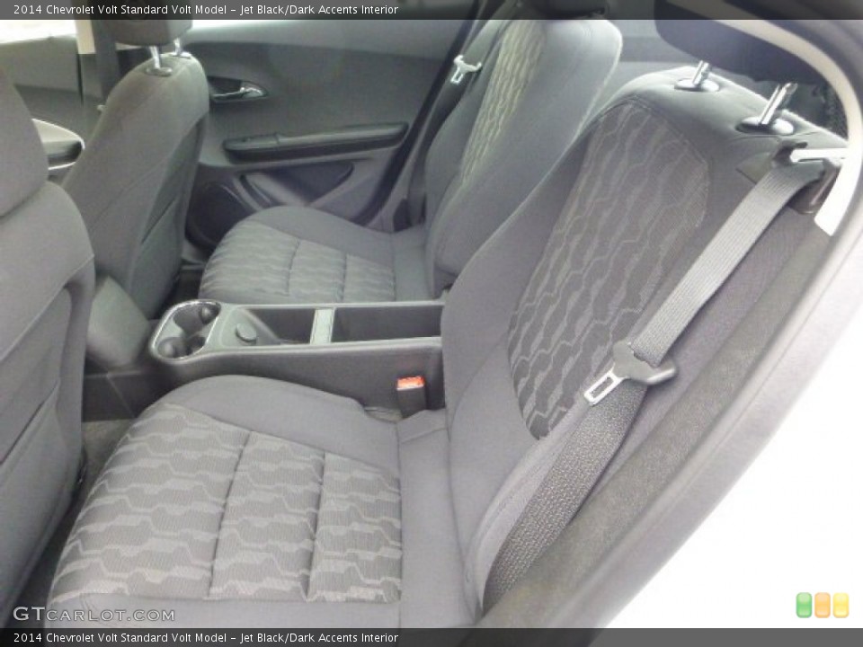 Jet Black/Dark Accents Interior Rear Seat for the 2014 Chevrolet Volt  #90274019