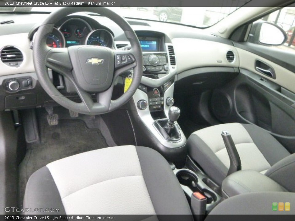 Jet Black/Medium Titanium Interior Prime Interior for the 2013 Chevrolet Cruze LS #90274034