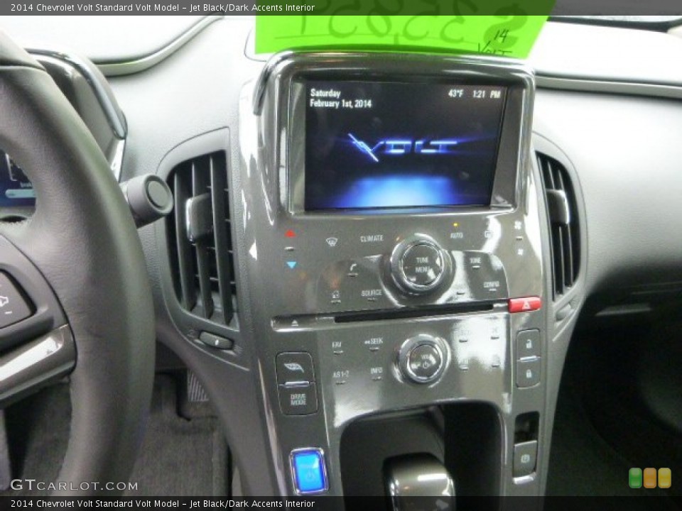 Jet Black/Dark Accents Interior Controls for the 2014 Chevrolet Volt  #90274079