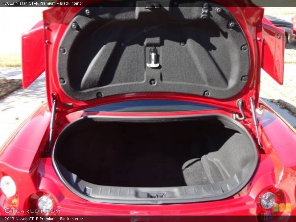Black Interior Trunk for the 2013 Nissan GT-R Premium #90277426