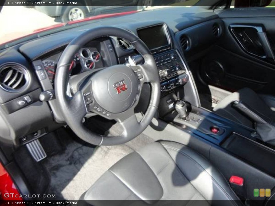 Black Interior Photo for the 2013 Nissan GT-R Premium #90277450