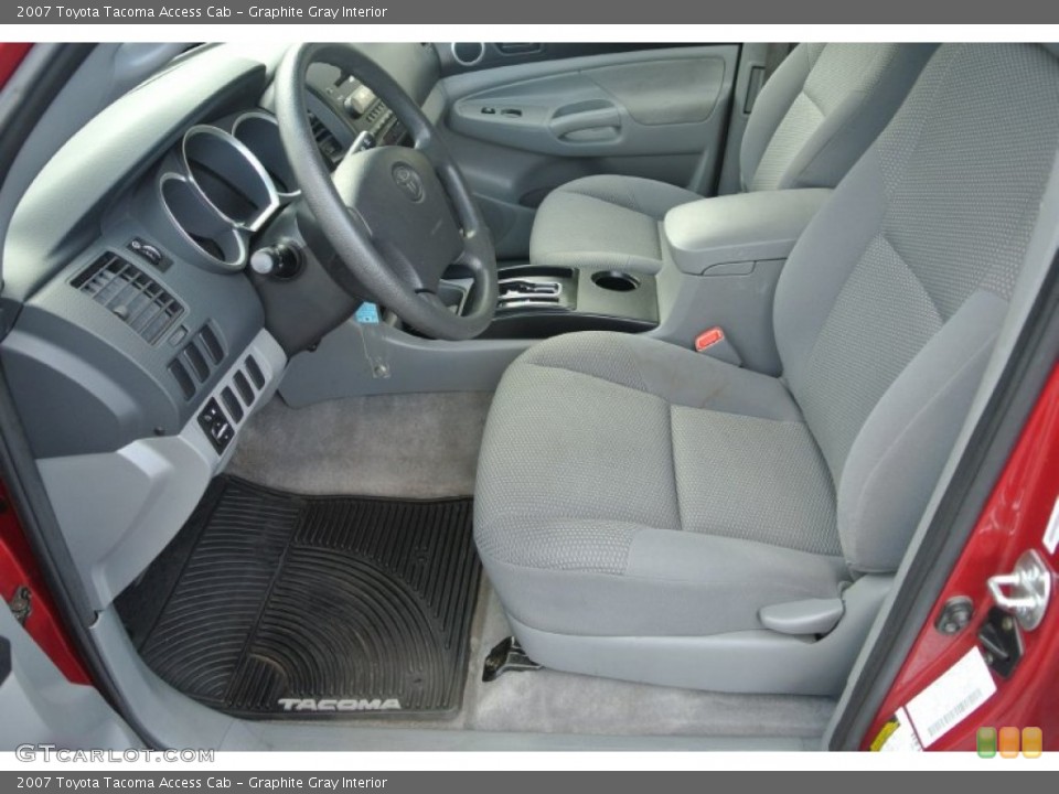 Graphite Gray Interior Photo for the 2007 Toyota Tacoma Access Cab #90280357
