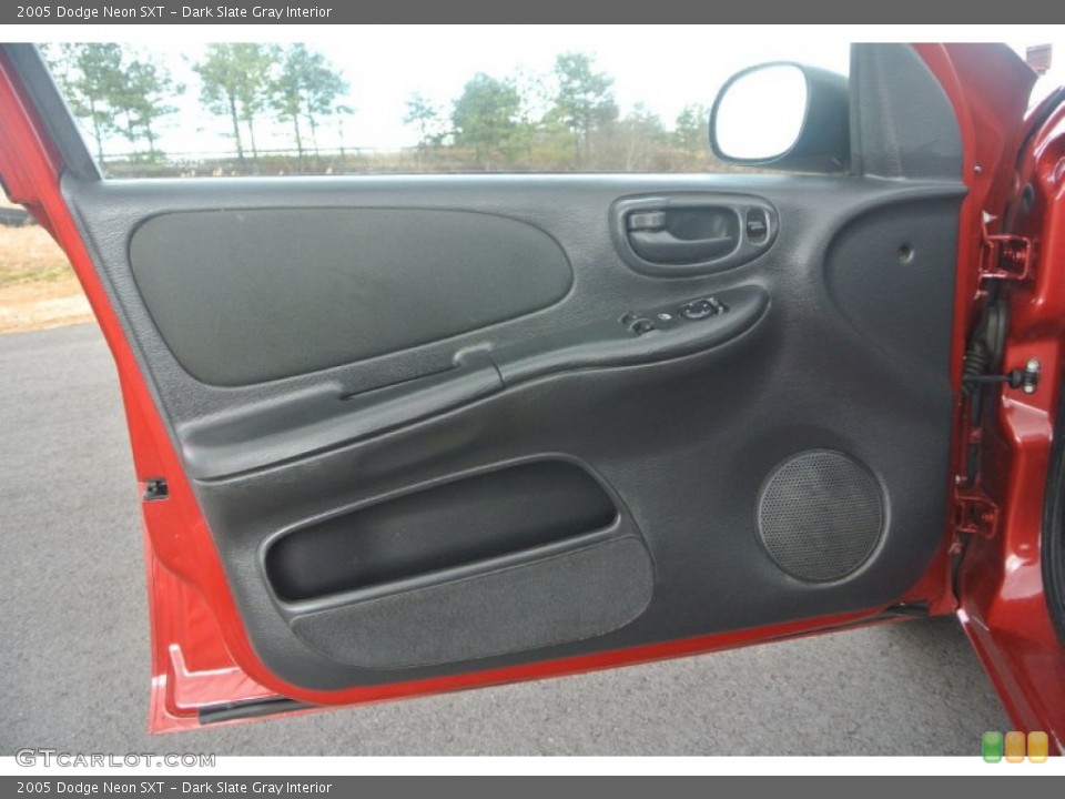 Dark Slate Gray Interior Door Panel for the 2005 Dodge Neon SXT #90283528