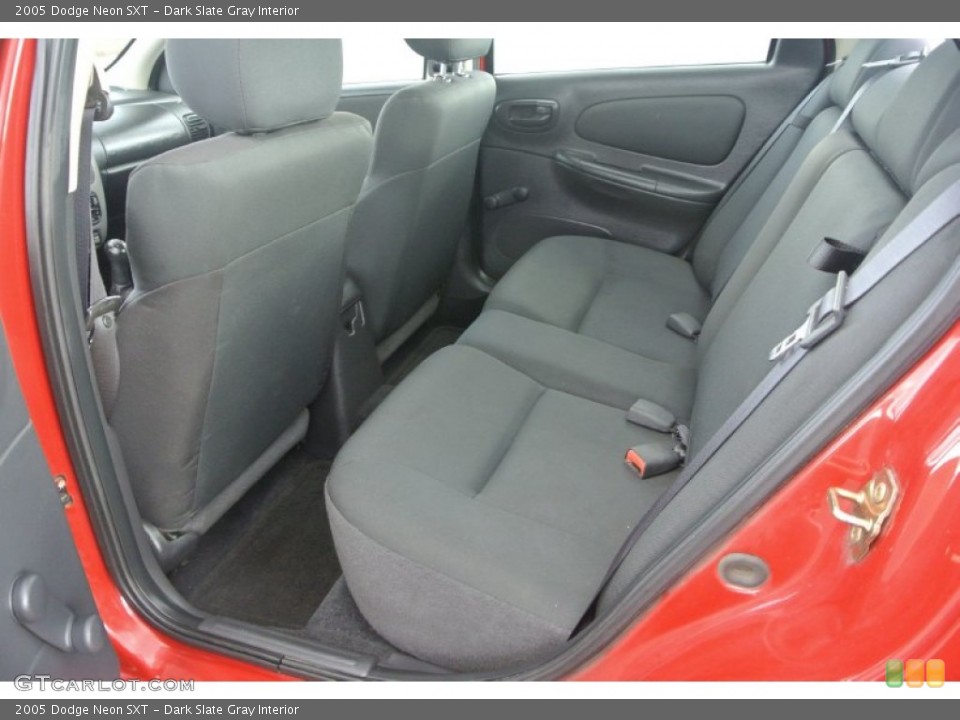 Dark Slate Gray Interior Rear Seat for the 2005 Dodge Neon SXT #90283675