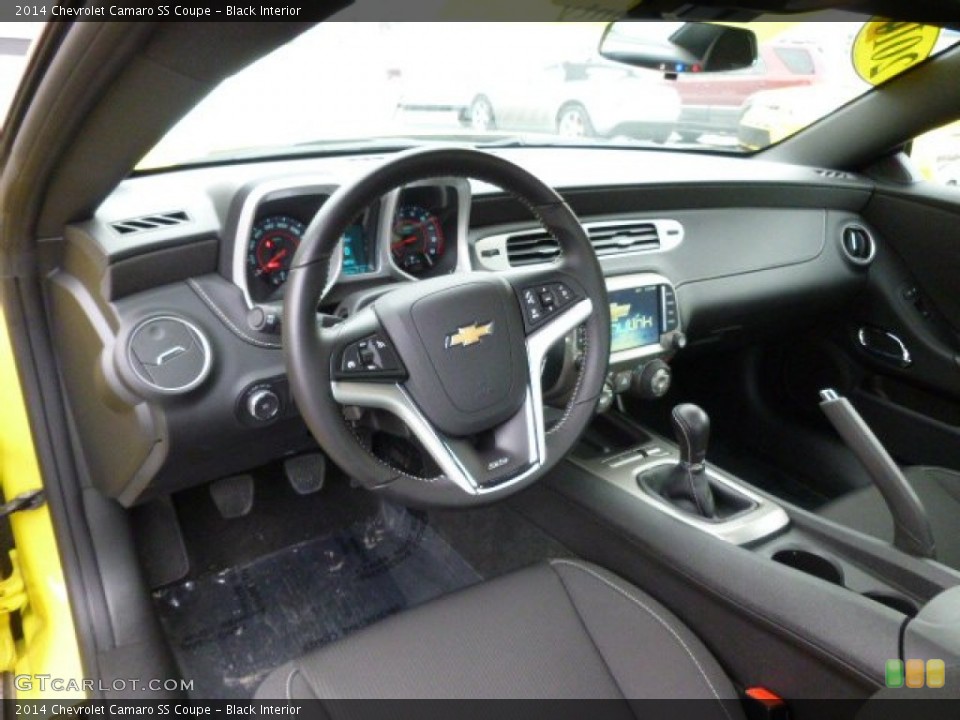 Black Interior Prime Interior for the 2014 Chevrolet Camaro SS Coupe #90283804