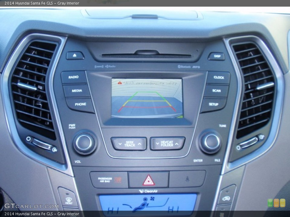 Gray Interior Controls for the 2014 Hyundai Santa Fe GLS #90284563