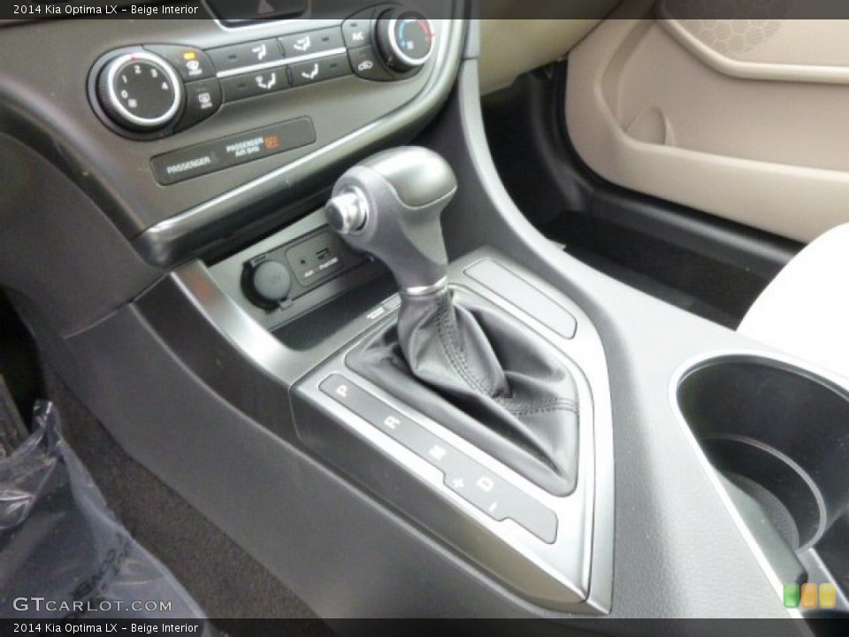 Beige Interior Transmission for the 2014 Kia Optima LX #90284680