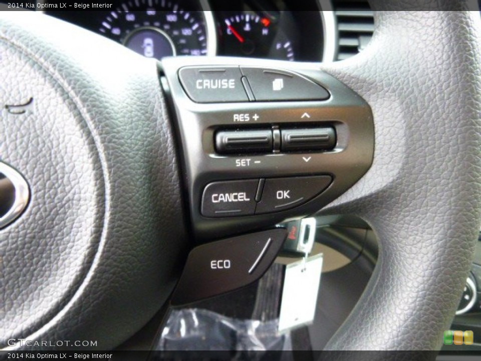 Beige Interior Controls for the 2014 Kia Optima LX #90284737