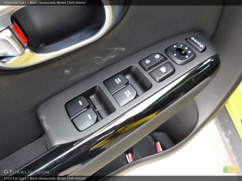 Black Honeycomb Woven Cloth Interior Controls for the 2014 Kia Soul ! #90285016