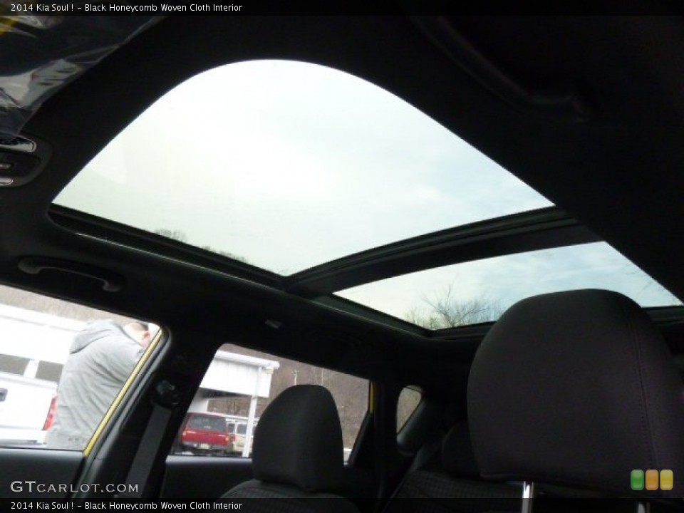 Black Honeycomb Woven Cloth Interior Sunroof for the 2014 Kia Soul ! #90285034