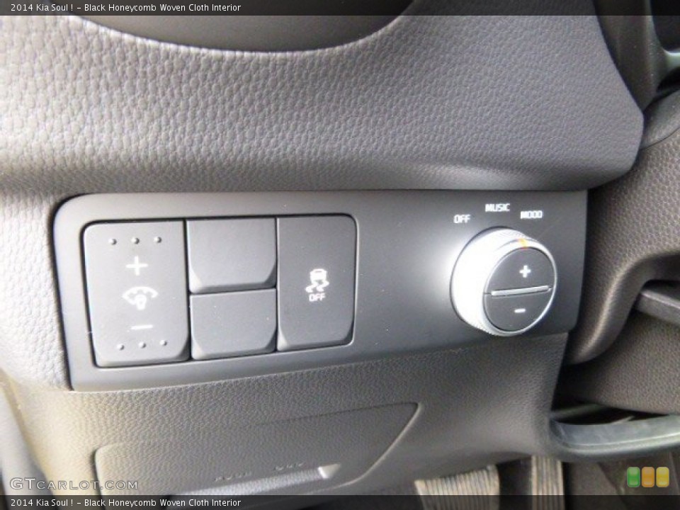 Black Honeycomb Woven Cloth Interior Controls for the 2014 Kia Soul ! #90285112