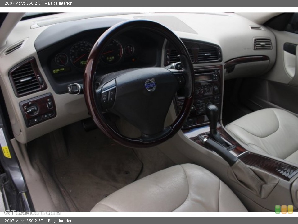 Beige Interior Prime Interior for the 2007 Volvo S60 2.5T #90287048