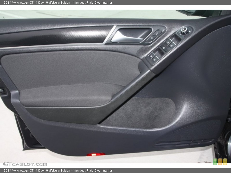 Intelagos Plaid Cloth Interior Door Panel for the 2014 Volkswagen GTI 4 Door Wolfsburg Edition #90287323