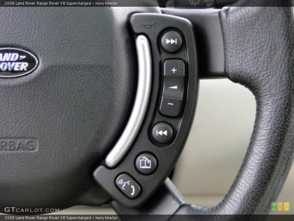 Ivory Interior Controls for the 2008 Land Rover Range Rover V8 Supercharged #90287722