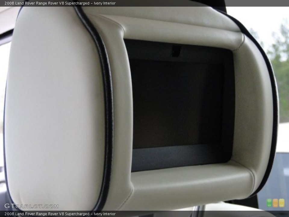 Ivory Interior Entertainment System for the 2008 Land Rover Range Rover V8 Supercharged #90287896