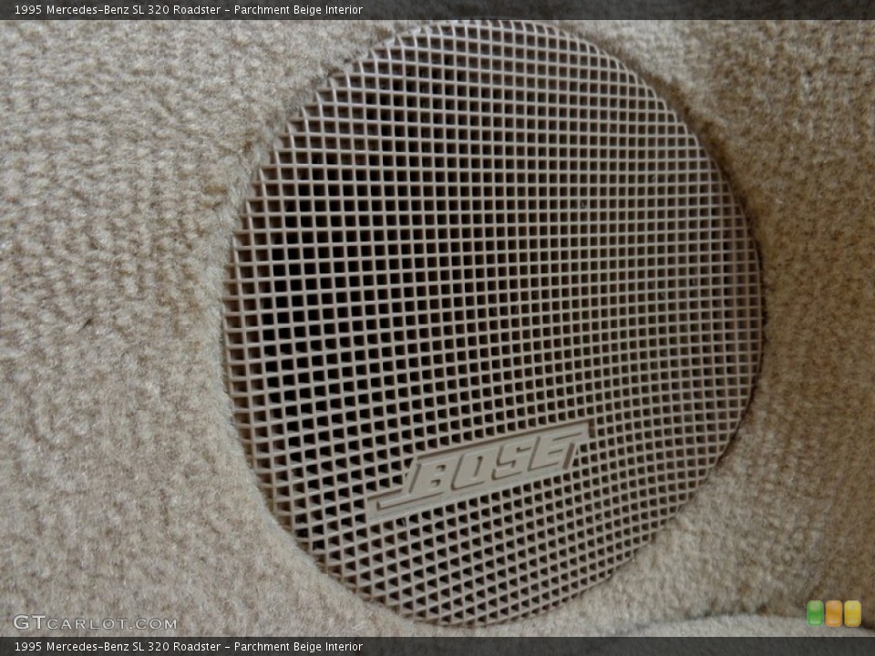 Parchment Beige Interior Audio System for the 1995 Mercedes-Benz SL 320 Roadster #90290725