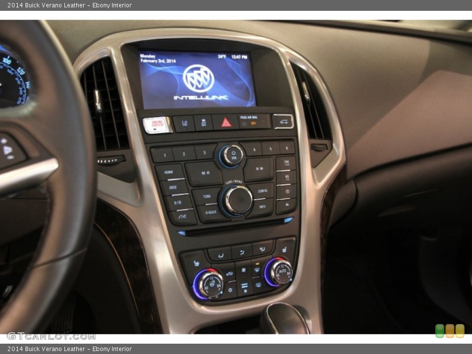 Ebony Interior Controls for the 2014 Buick Verano Leather #90292348