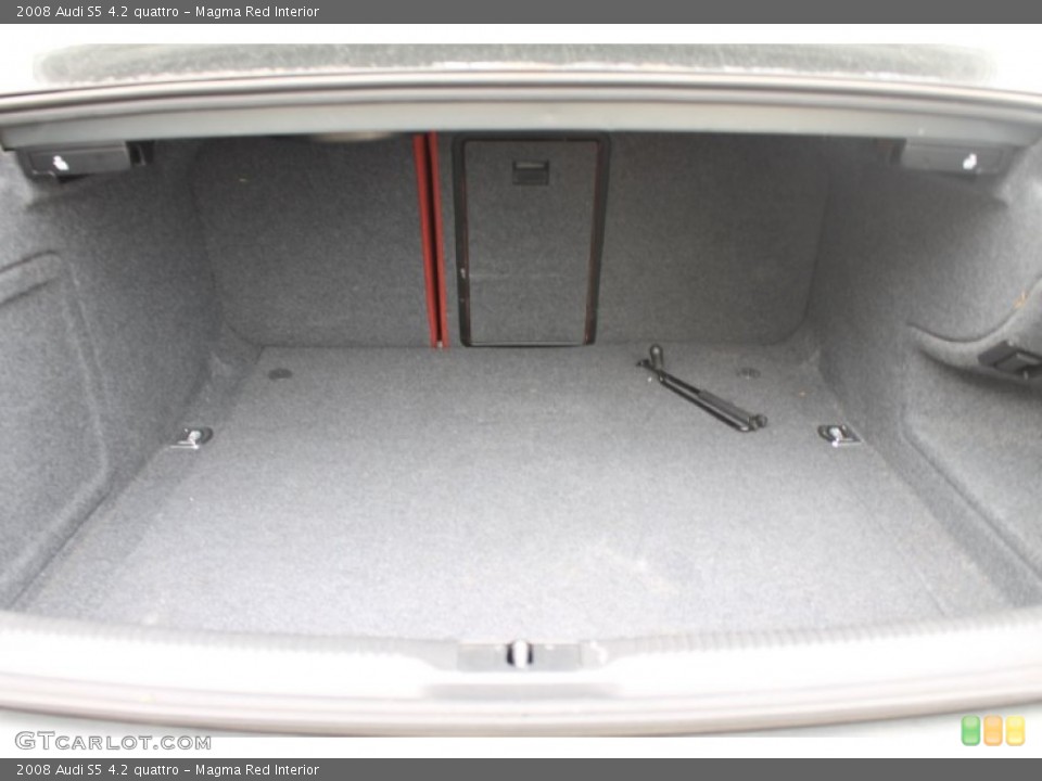 Magma Red Interior Trunk for the 2008 Audi S5 4.2 quattro #90294553
