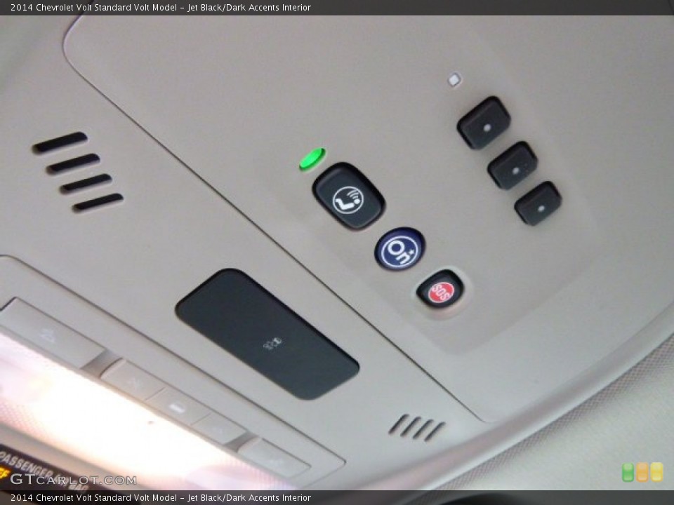 Jet Black/Dark Accents Interior Controls for the 2014 Chevrolet Volt  #90294634