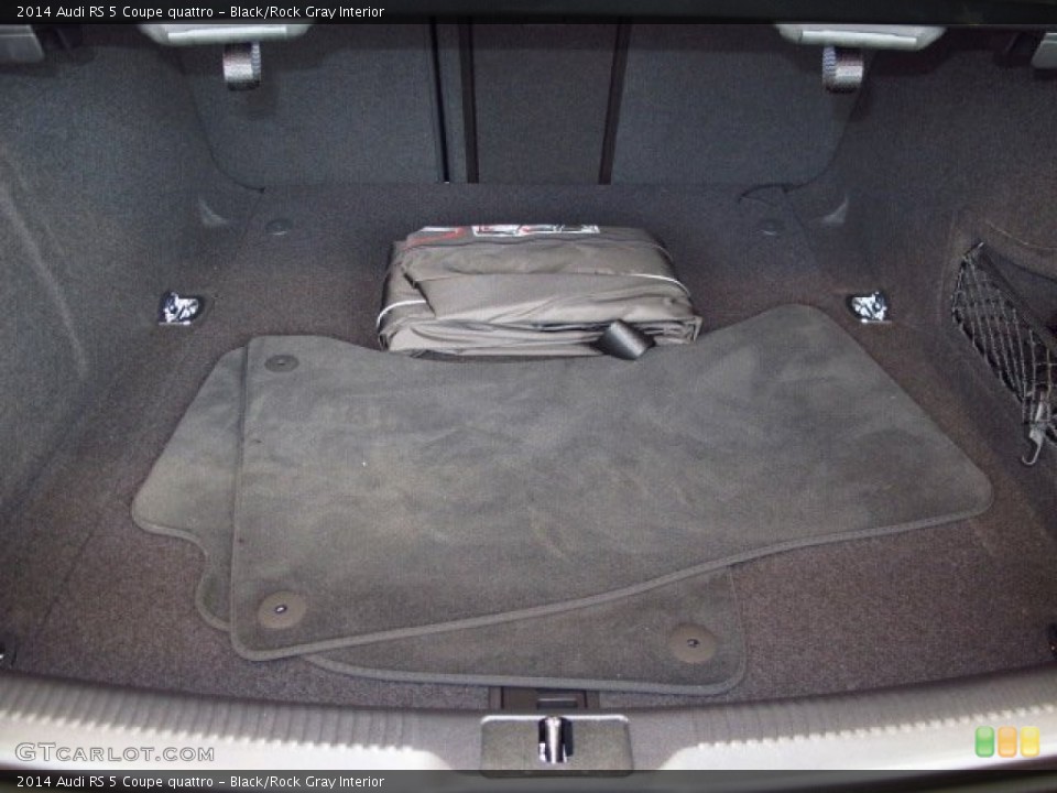 Black/Rock Gray Interior Trunk for the 2014 Audi RS 5 Coupe quattro #90296014