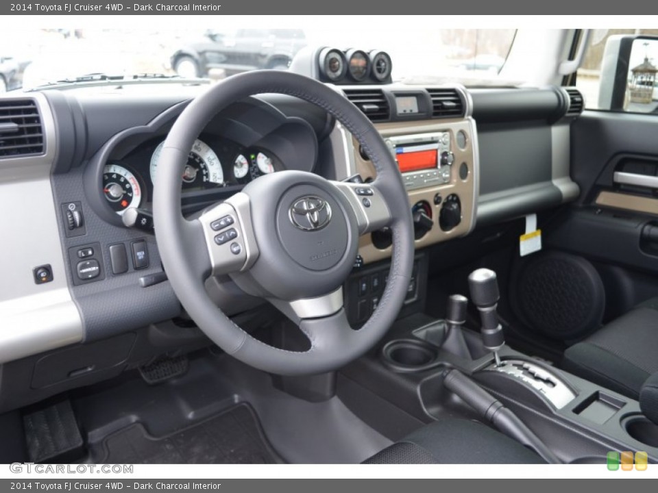 Dark Charcoal Interior Dashboard for the 2014 Toyota FJ Cruiser 4WD #90300045