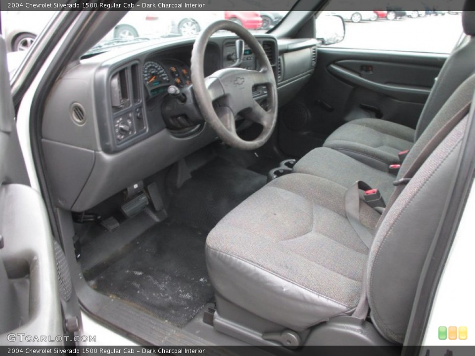 Dark Charcoal Interior Prime Interior for the 2004 Chevrolet Silverado 1500 Regular Cab #90300135