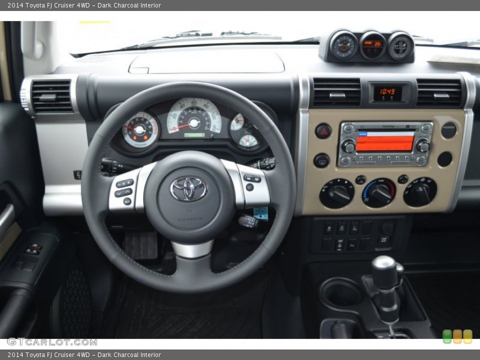 Dark Charcoal Interior Dashboard for the 2014 Toyota FJ Cruiser 4WD #90300192