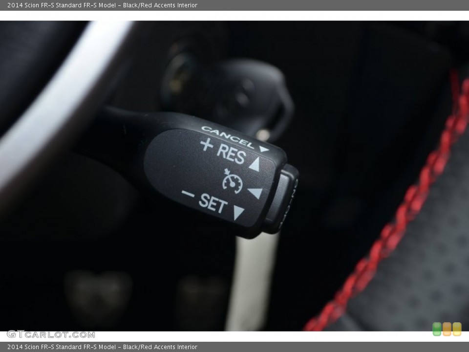 Black/Red Accents Interior Controls for the 2014 Scion FR-S  #90301452