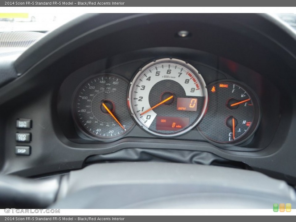 Black/Red Accents Interior Gauges for the 2014 Scion FR-S  #90301473