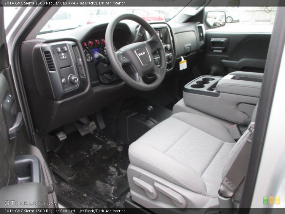 Jet Black/Dark Ash Interior Prime Interior for the 2014 GMC Sierra 1500 Regular Cab 4x4 #90302214