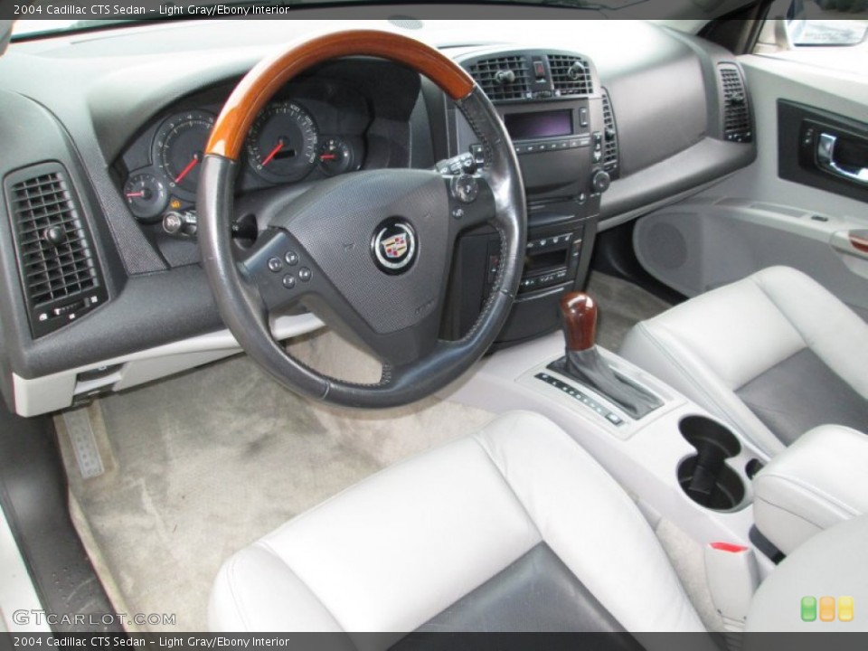 Light Gray/Ebony Interior Prime Interior for the 2004 Cadillac CTS Sedan #90305103