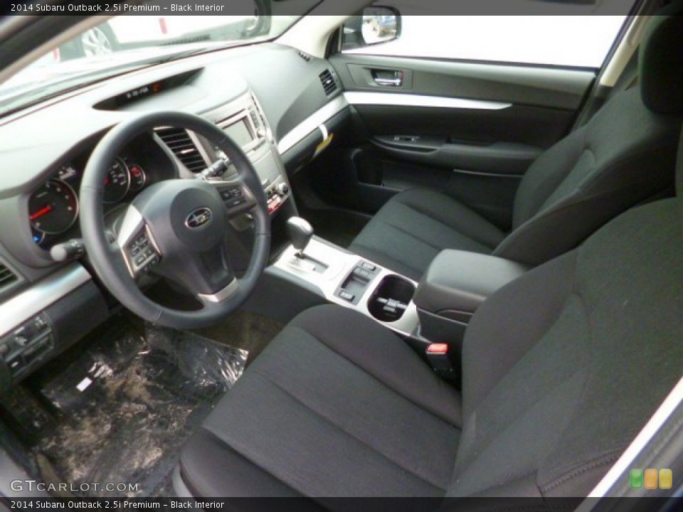 Black Interior Prime Interior for the 2014 Subaru Outback 2.5i Premium #90305517