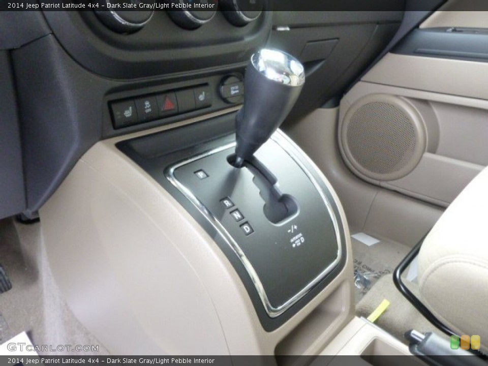 Dark Slate Gray/Light Pebble Interior Transmission for the 2014 Jeep Patriot Latitude 4x4 #90312060