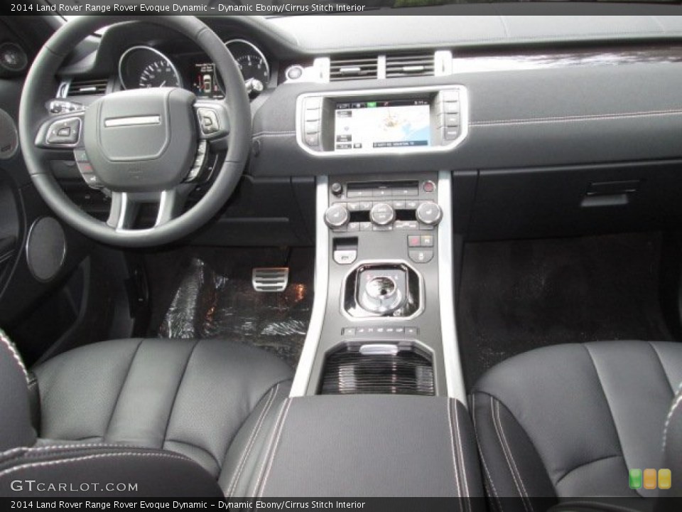 Dynamic Ebony/Cirrus Stitch Interior Dashboard for the 2014 Land Rover Range Rover Evoque Dynamic #90315840