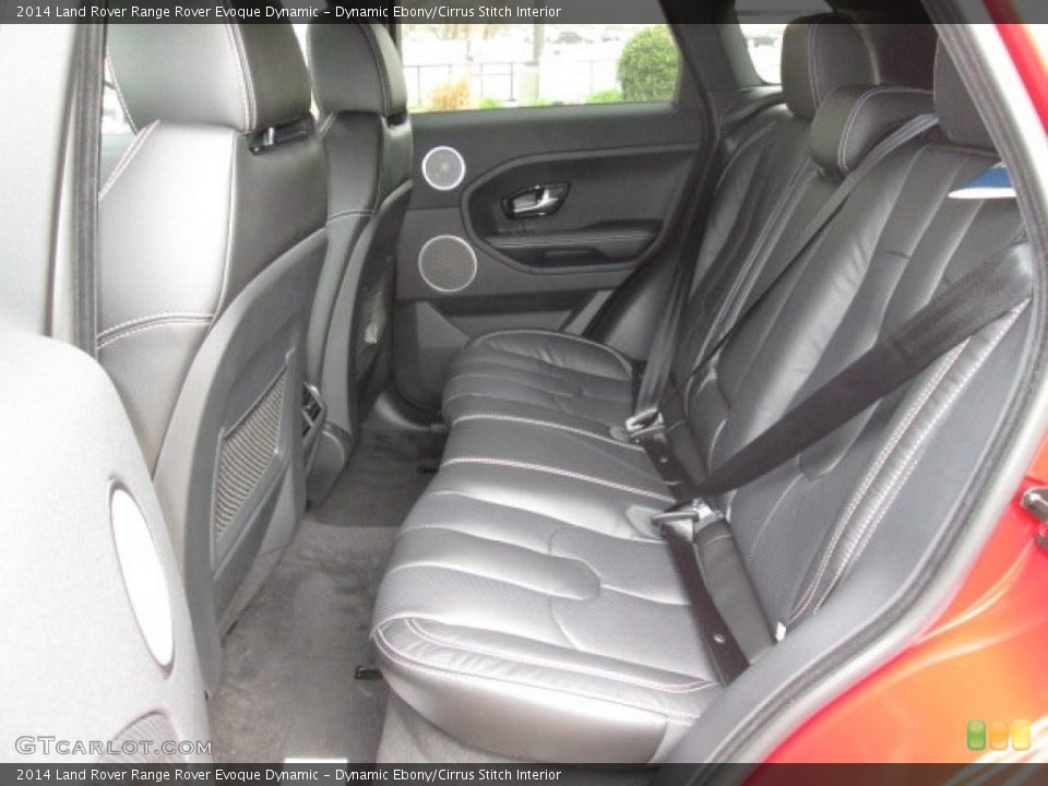 Dynamic Ebony/Cirrus Stitch Interior Rear Seat for the 2014 Land Rover Range Rover Evoque Dynamic #90315860