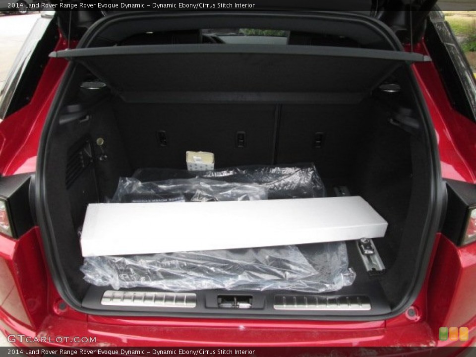 Dynamic Ebony/Cirrus Stitch Interior Trunk for the 2014 Land Rover Range Rover Evoque Dynamic #90315999