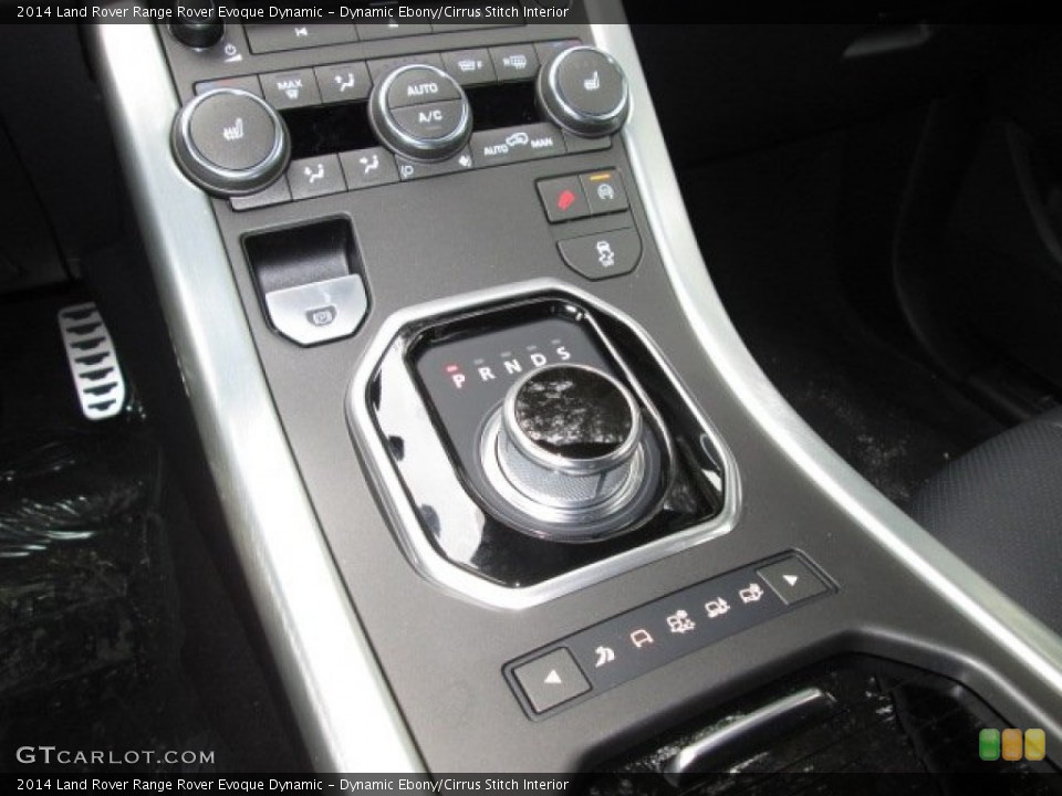 Dynamic Ebony/Cirrus Stitch Interior Transmission for the 2014 Land Rover Range Rover Evoque Dynamic #90316215