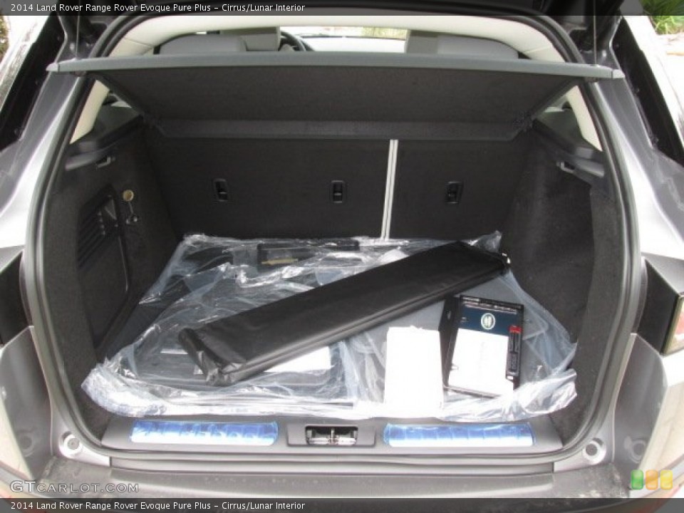 Cirrus/Lunar Interior Trunk for the 2014 Land Rover Range Rover Evoque Pure Plus #90316521