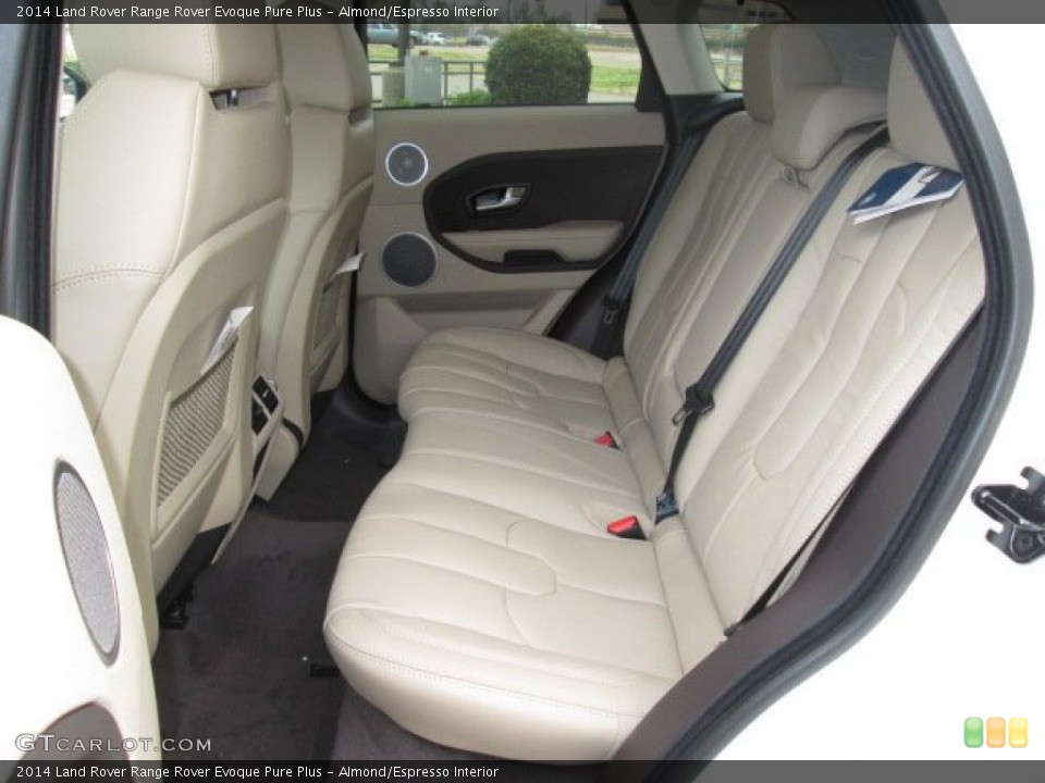 Almond/Espresso Interior Rear Seat for the 2014 Land Rover Range Rover Evoque Pure Plus #90317423