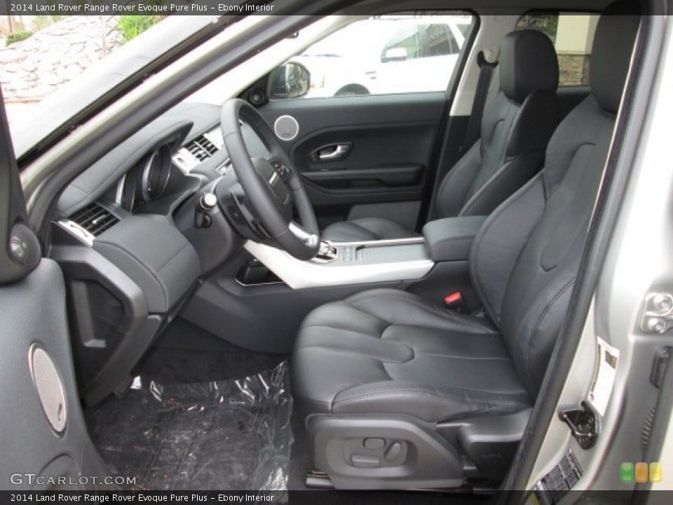 Ebony Interior Front Seat for the 2014 Land Rover Range Rover Evoque Pure Plus #90317904