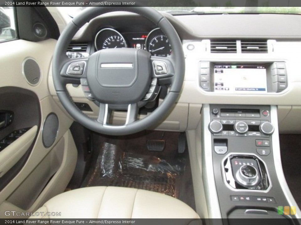 Almond/Espresso Interior Dashboard for the 2014 Land Rover Range Rover Evoque Pure #90318630
